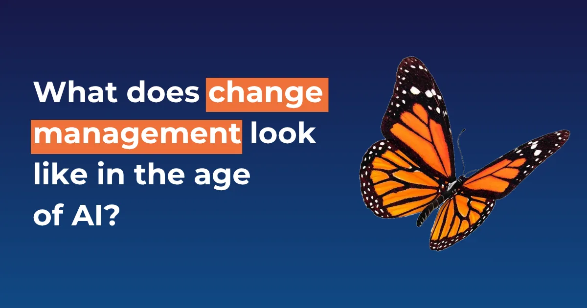 Change management in the age of AI